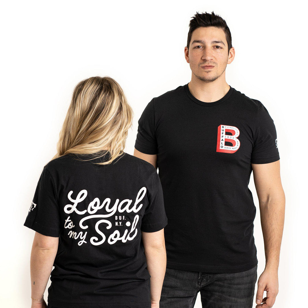 Loyal To My Soil Tee Models Front and Back