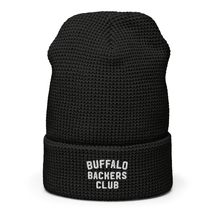 Buffalo Backers Club Waffle Beanie